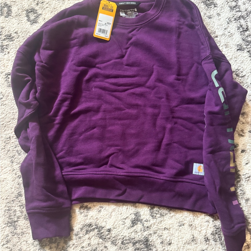 Carhartt Deep Purple Crewneck